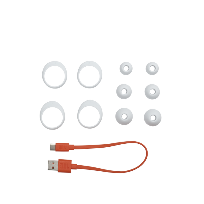 JBL Live Free NC+ TWS - White - True wireless Noise Cancelling earbuds - Detailshot 8 image number null